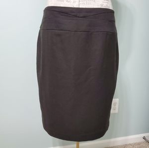 Worthington Polka Dot Skirt Black & White Size 14
